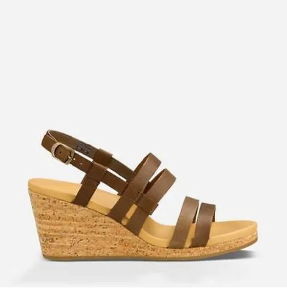 Teva Shoes Teva Arrabelle Universal Wedge Sandal Brown 9m